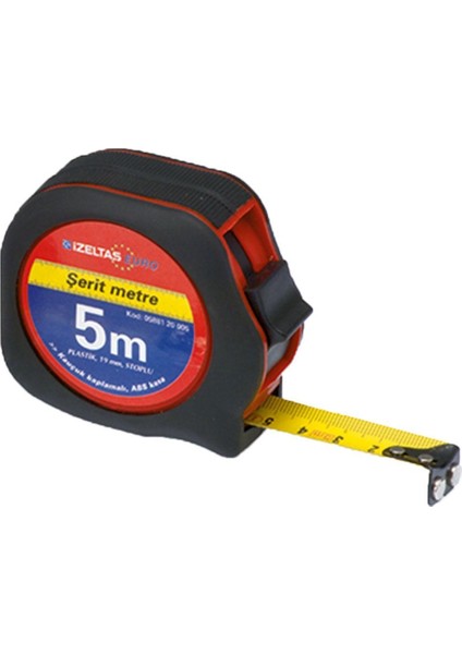 Izeltaş Plastik Şerit Metre 5 Metre