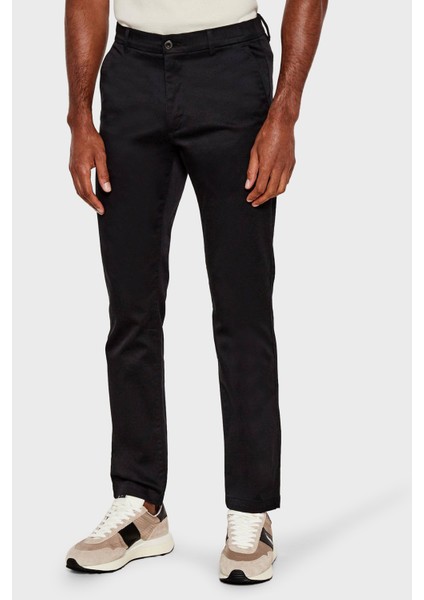 Slim Fit Normal Bel Düz Paça Chino Pantolon LV040EM633UB1 Erkek Pantolon LV040EM633 Ub1