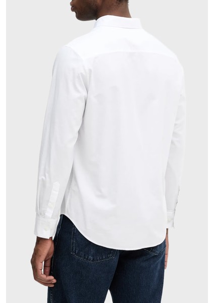 Pamuklu Regular Fit Düğmeli Yaka Uzun Kollu Gömlek LV140EM125YAA Erkek Gömlek LV140EM125 Yaa modelleri