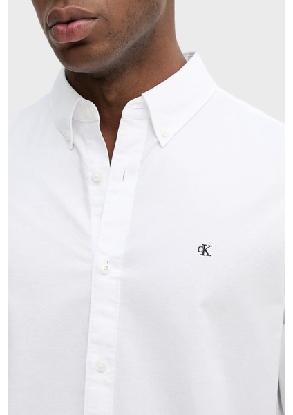 Pamuklu Regular Fit Düğmeli Yaka Uzun Kollu Gömlek LV140EM125YAA Erkek Gömlek LV140EM125 Yaa fırsatları