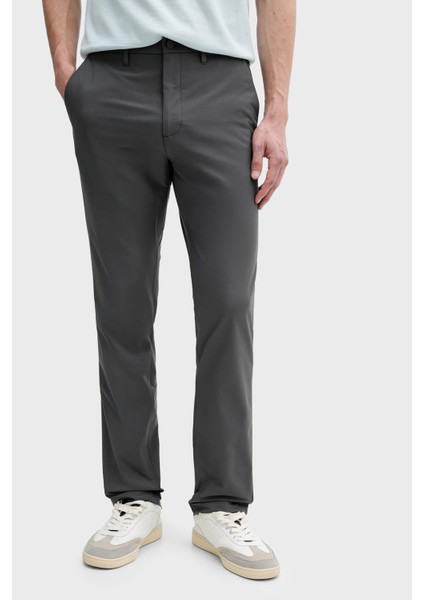 Pamuklu Slim Fit Normal Bel Düz Paça Pantolon LV04LB610GBAC Erkek Pantolon LV04LB610G Bac