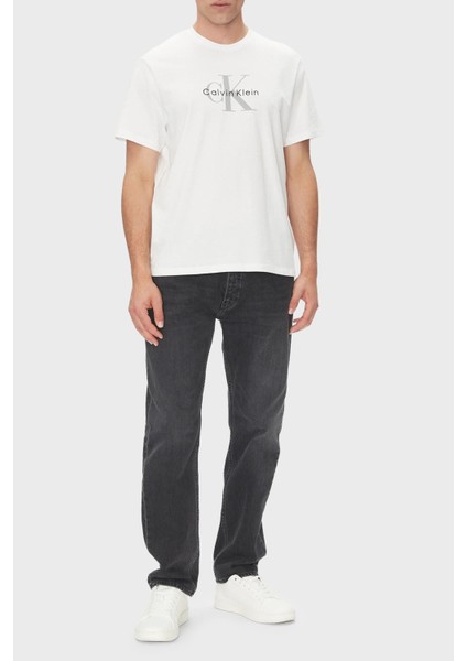 Pamuklu Loose Fit Bisiklet Yaka Logolu T Shirt LV04RB862GYAA Erkek T Shirt LV04RB862G Yaa fiyatları
