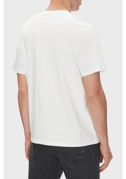 Pamuklu Loose Fit Bisiklet Yaka Logolu T Shirt LV04RB862GYAA Erkek T Shirt LV04RB862G Yaa modelleri