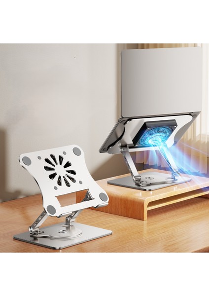Data Star 360° Dönebilen Fanlı Laptop Standı | Ergonomik ve Serin Kullanım fırsatları