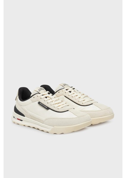 Süet Detaylı Logolu Sneaker Ayakkabı Erkek Ayakkabı FM0FM05523 Z00
