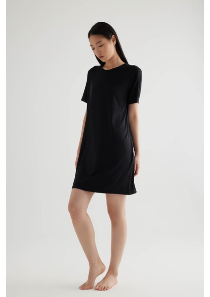 Kadın Modal Kısa Kollu Elbise indirimleri