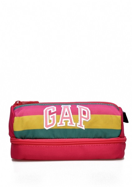 Çok Gözlü Kalemlik Iki Bölmeli Kalem Kutusu Pembe 12823