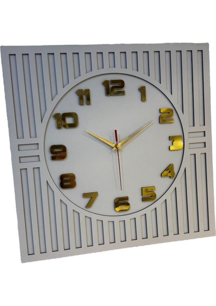 Ahşap Dekoratif Lüks Duvar Saati modelleri