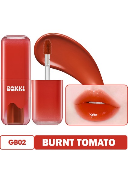 Işıltılı Nemlendirici Yarı Kalıcı Dudak Parlatıcısı Glow Bokki Tint GB02 Burnt Tomato 4.85 gr fiyatları