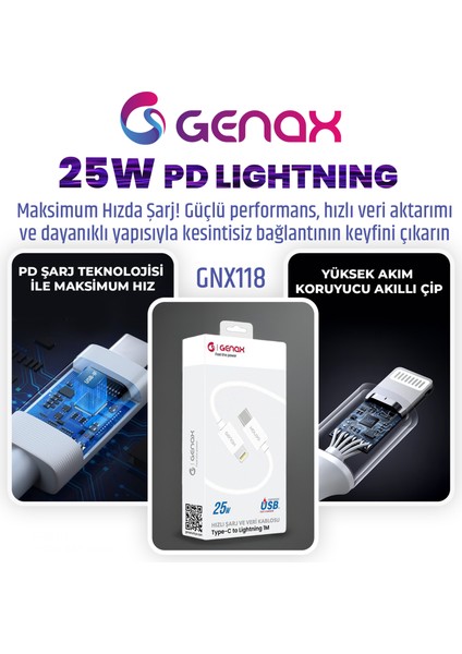25W Pd iPhone Şarj Aleti | Hızlı Şarj Destekli Lightning indirimleri