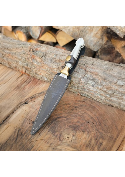 Çerkez Model 20 cm - Geyik Boynuzu Sap