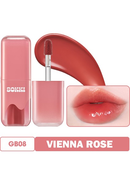 Işıltılı Nemlendirici Yarı Kalıcı Dudak Parlatıcısı Glow Bokki Tint GB08 Vienna Rose 4.85 gr fiyatları
