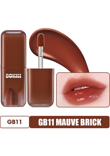 Işıltılı Nemlendirici Yarı Kalıcı Dudak Parlatıcısı Glow Bokki Tint GB11 Mauve Brick 4.85 gr fiyatları