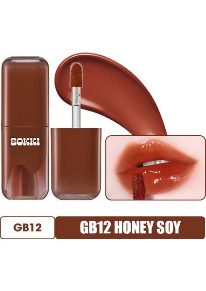 Işıltılı Nemlendirici Yarı Kalıcı Dudak Parlatıcısı Glow Bokki Tint GB12 4.85 gr fiyatları