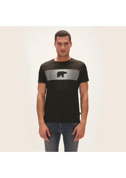 Fancy Erkek T-Shirt - Siyah