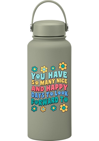 1l Yalıtımlı Dak Büyük Kapasiteli Geniş Ağızlı Taşınabilir Vakumlu Spor Su Isıtıcısı Açık Baskı Su Dağı Kadın (Yurt Dışından)