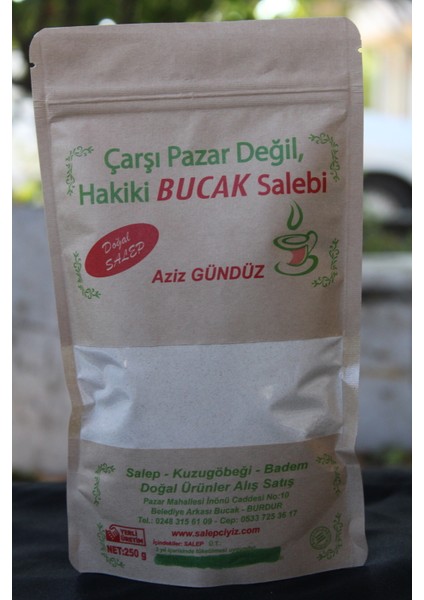 Meşhur Bucak Salebi Sahlep Dondurma 250 GR