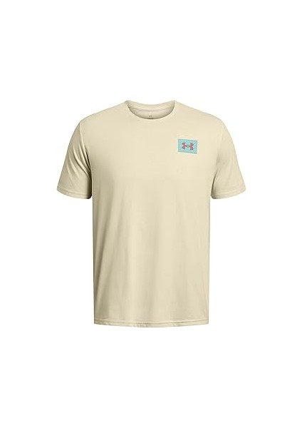 Under Armour Ua Color Block Logo Lc Tişört Erkek