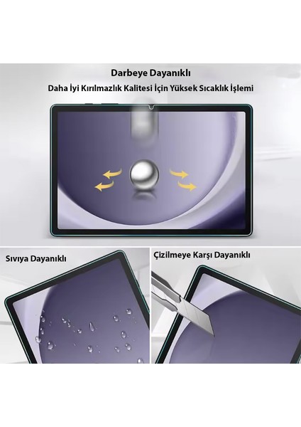 Yesnıce Samsung Galaxy Tab A9 8.7 Inç X110 Uyumlu Nano Esnek Ekran Koruyucu modelleri