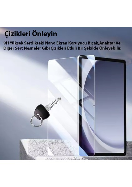 Yesnıce Samsung Galaxy Tab A9 8.7 Inç X110 Uyumlu Nano Esnek Ekran Koruyucu indirimleri
