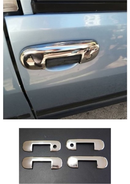 Tofaş Fiat Kapı Kolu Kromu 4 Parça Takım