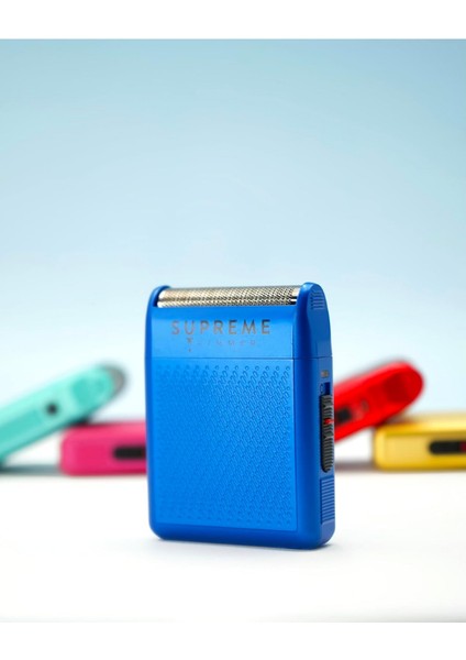 Mavi Solo Tek Folyo Shaver Tıraş Makinesi 7800 Rpm Kablosuz Kullanım