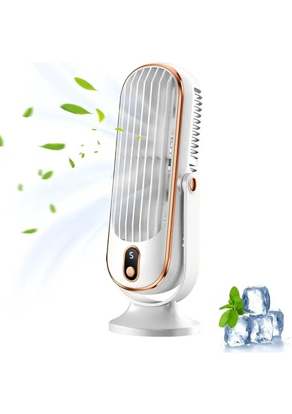 Masaüstü Mini Uzun Fan Soğutucu Şık Tasarım Etkili Kullanım Soğutucu Fan