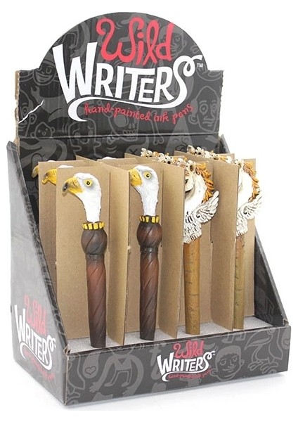 Kartal ve Unicorn Polyester Tükenmez Kalem modelleri