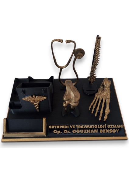 Kişiye Özel Masaüstü Isimlik ve Kartvizitlik Ortopedi ve Travmatoloji Doktoru, Doktora Hediye, Evlilik Yıl Dönümü Hediyesi fiyatları