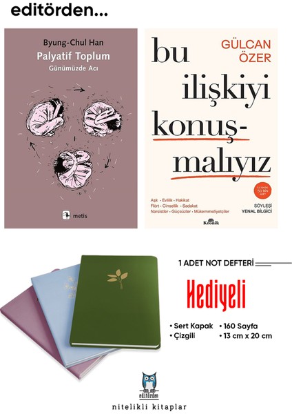 Palyatif Toplum Günümüzde Acı/byung Chul Han - Bu Ilişkiyi Konuşmalıyız