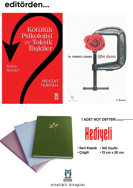 Kötülük Psikolojisi ve Toksik Ilişkiler - Öfke Dansı/harriet Lerner