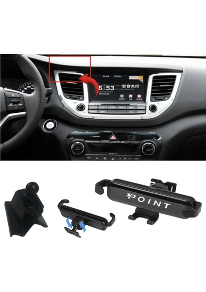 Hyundai Tucson Araca Özel Cep Telefonu Tutacağı Robotik Oynar Başlıklı 2015-2018 ONTA27 fiyatları