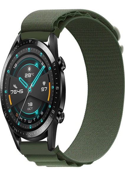 Huawei Watch Gt2 46MM Uyumlu Kordon Alpine Loop Döngü Spor Kayış