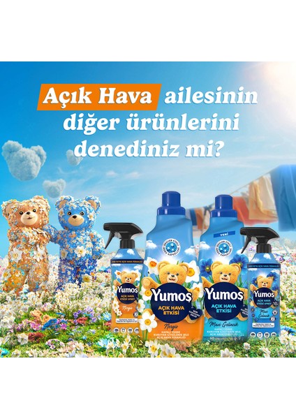 Açık Hava Etkisi Mavi Gelincik Konsantre Yumuşatıcı 1440 ml
