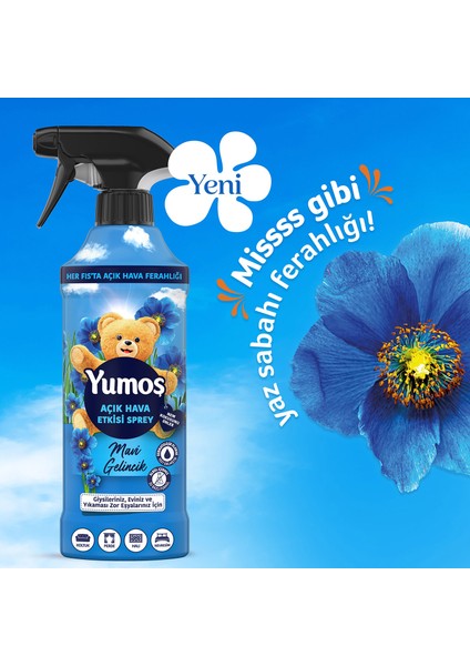 Açık Hava Etkisi Sprey Mavi Gelincik Yıkanması Zor Eşyalar Için 430 ml indirimleri