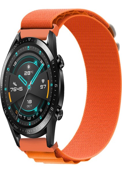 Huawei Watch Gt2 46MM Uyumlu Kordon Alpine Loop Döngü Spor Kayış