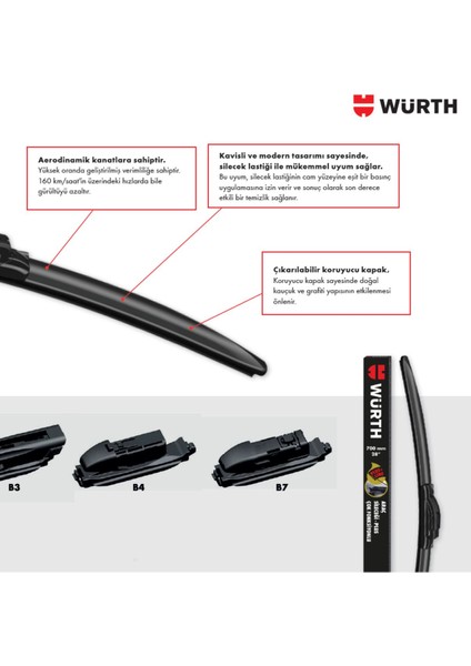 4 Mevsim Araç Sileceği Plus 625 mm 25'' fiyatları