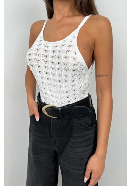 Askılı Triko Bluz modelleri