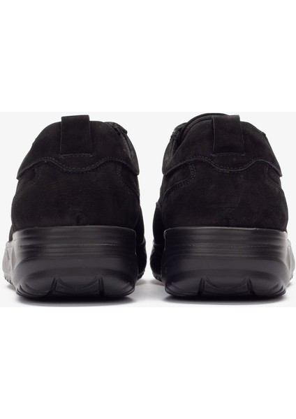 Hakiki Deri-Triko Erkek Günlük Yürüyüş Ayakkabısı - 2550 Nt-Siyah KK064 modelleri