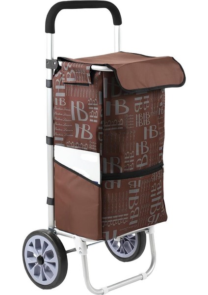 Ses Yapmaz Tekerlekli Su Geçirmez Çantalı Alüminyum Gövdeli Lüks Pazar Arabası fiyatları