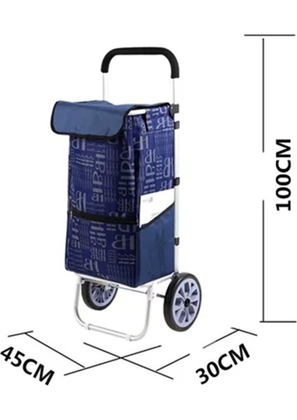 Ses Yapmaz Tekerlekli Su Geçirmez Çantalı Alüminyum Gövdeli Lüks Pazar Arabası modelleri