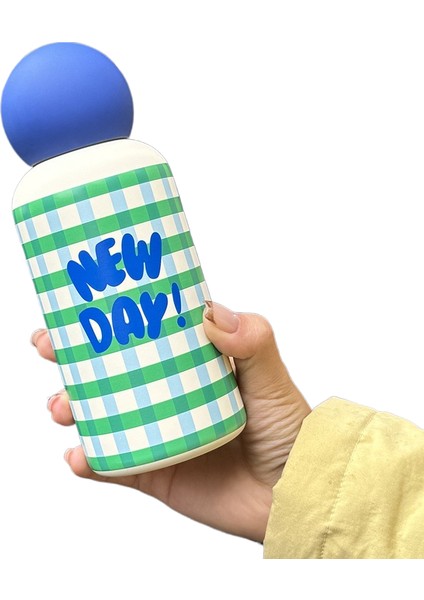 350ML316 Paslanmaz Çelik Yalıtımlı Kupa Sevimli Açık Su Kupa (Yurt Dışından)