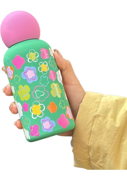 350ML316 Paslanmaz Çelik Yalıtımlı Kupa Sevimli Açık Su Kupa (Yurt Dışından)