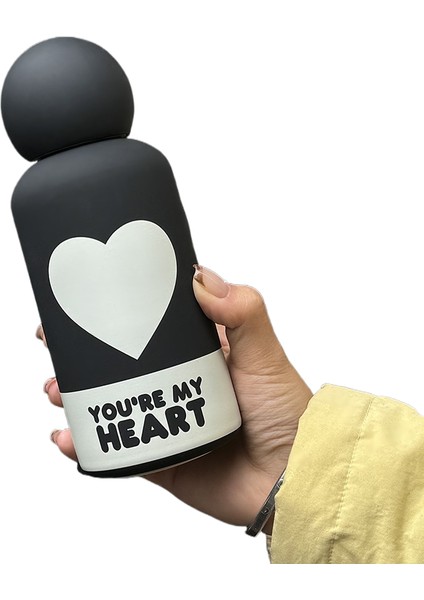 350ML316 Paslanmaz Çelik Yalıtımlı Kupa Sevimli Açık Su Kupa (Yurt Dışından)