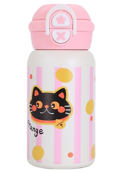 Nezha Termal Kupa 316 Paslanmaz Çelik Yüksek Değerli Pipetli Kupa Termal Kupa Tek Kapaklı Çift Içme (Yurt Dışından)