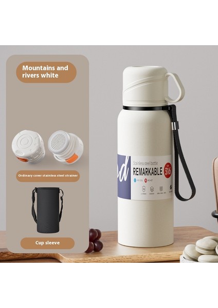 Büyük Kapasiteli Çift Kapaklı Yalıtımlı Dak 316 Paslanmaz Çelik Çay Suyu Ayırma Taşınabilir Araba Açık Çay Dakları (Yurt Dışından)