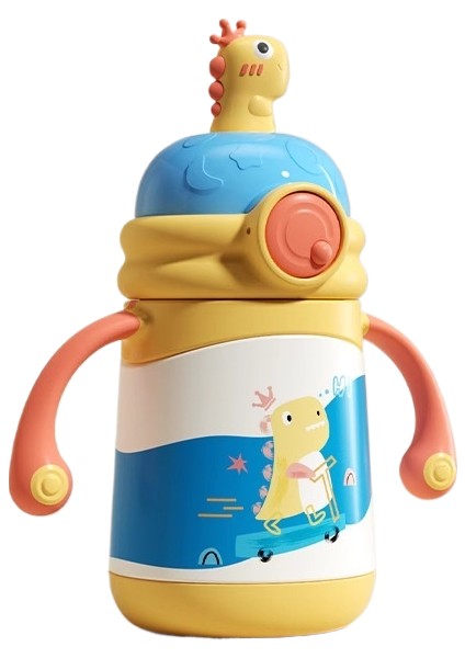 Bebek Yalıtım Kabı Çocuklar Küçük Aylık Bebek Içmeyi Öğreniyor Ördek Gagası Kabı Sprey Önleyici Boğulma Şişesi (Yurt Dışından)