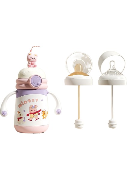 Bebek Yalıtım Kabı Çocuklar Küçük Aylık Bebek Içmeyi Öğreniyor Ördek Gagası Kabı Sprey Önleyici Boğulma Şişesi (Yurt Dışından)