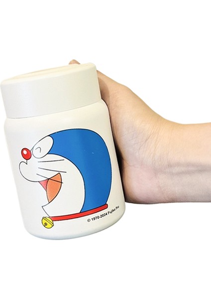 Doraemon Ice Bardağı 304 Paslanmaz Çelik Yalıtımlı Dak Pipetli Dak Yüksek Değerli Su Dakları (Yurt Dışından)