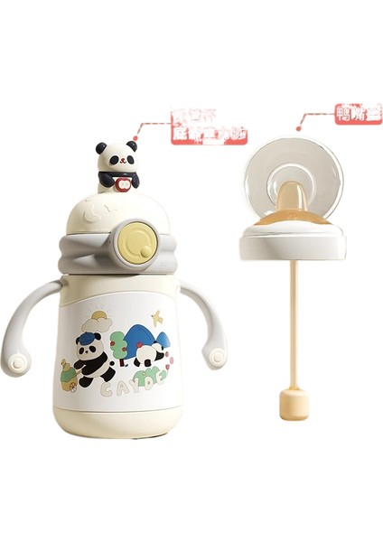 Bebek Yalıtım Kabı Çocuklar Küçük Aylık Bebek Içmeyi Öğreniyor Ördek Gagası Kabı Sprey Önleyici Boğulma Şişesi (Yurt Dışından)